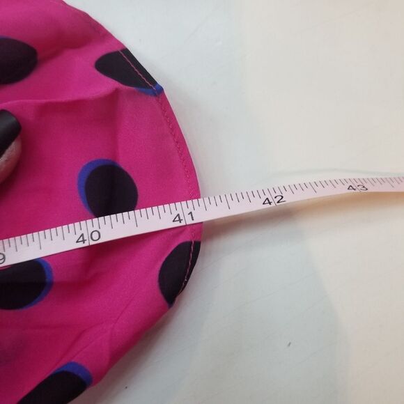 Derek Lam 10 Crosby Hot Pink Polka Dot One Shoulder Ruffled Party Taula Dress - Picture 11 of 11